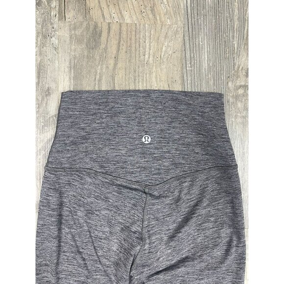 Lululemon Align Pant 28" Size 2 Heathered Black Nulu Fabric Lightweight Leggings - Picture 7 of 11